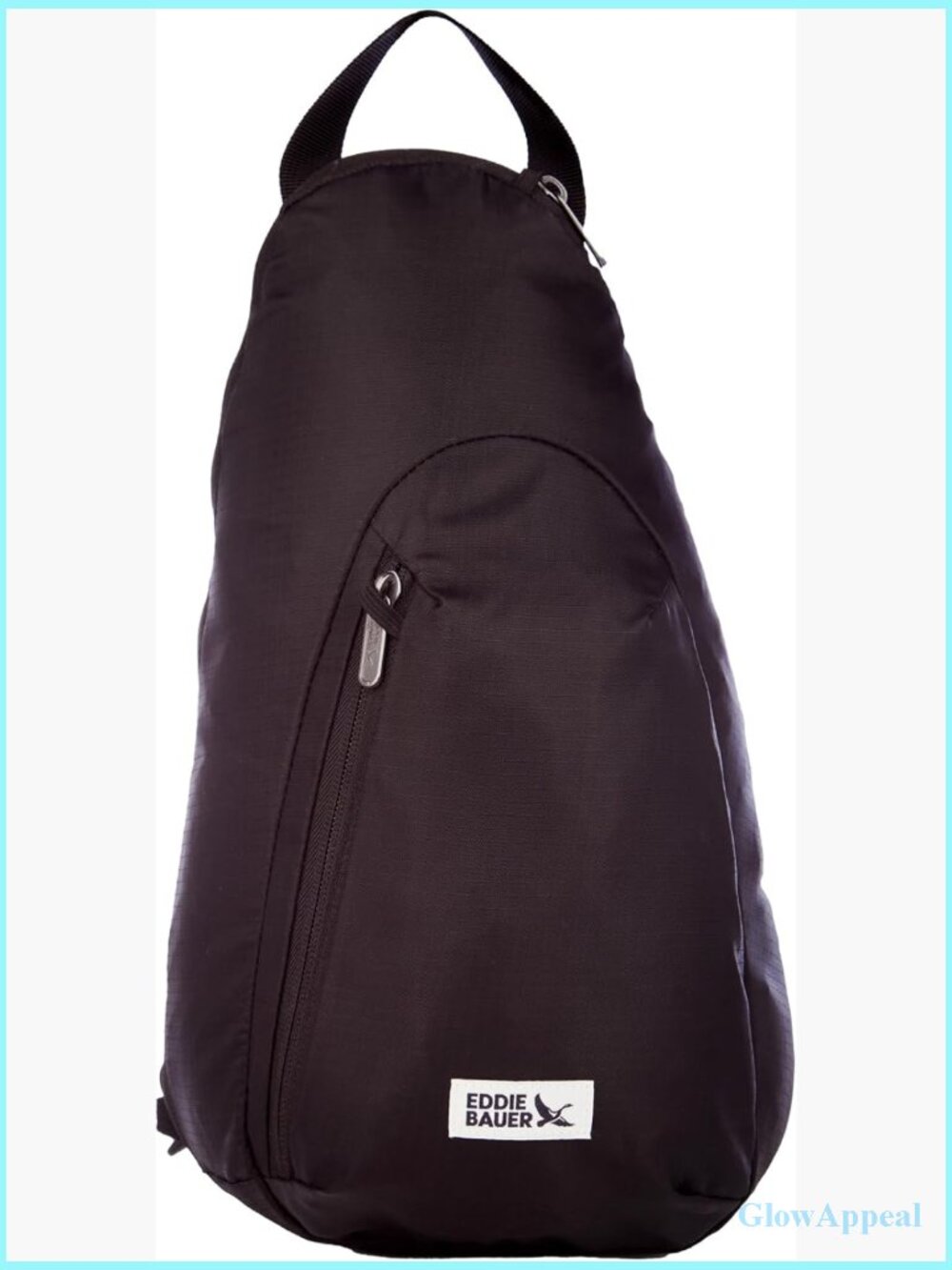 RFID-Blocking Travel Sling Bag, Lightweight Crossbody, Security Pockets